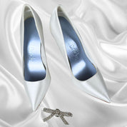 Something Blue Wedding Insoles with Sixpence - Metallic - Alice Bow