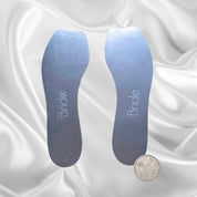 Something Blue Wedding Insoles with Sixpence - Metallic - Alice Bow