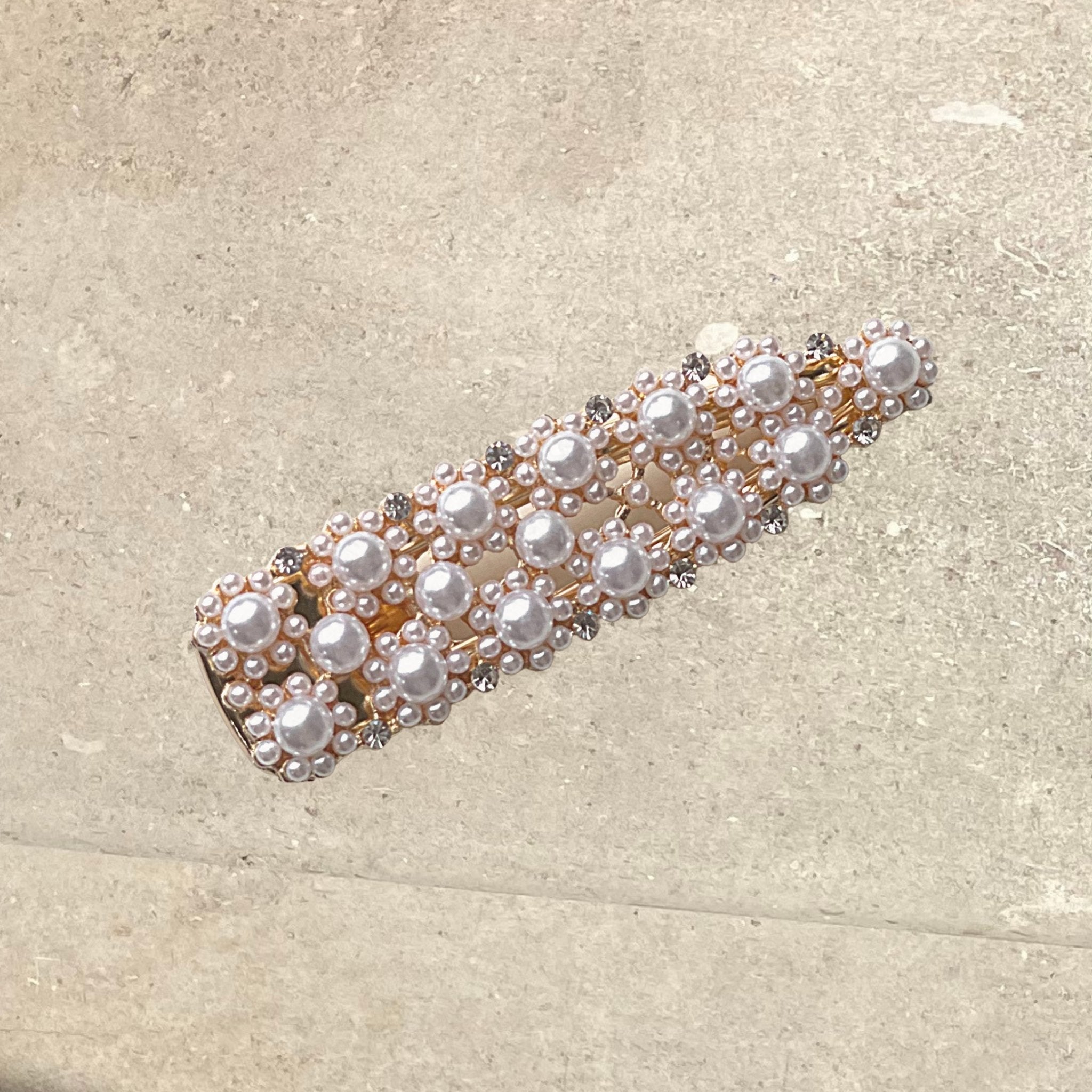 Pearl and Diamante Hair Clip - Different Styles - Alice Bow